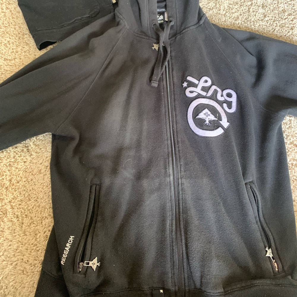 Lrg zip up hoodie